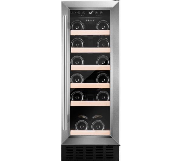 TieDex UK CDA CFWC304SS Wine Cooler - Stainless Steel