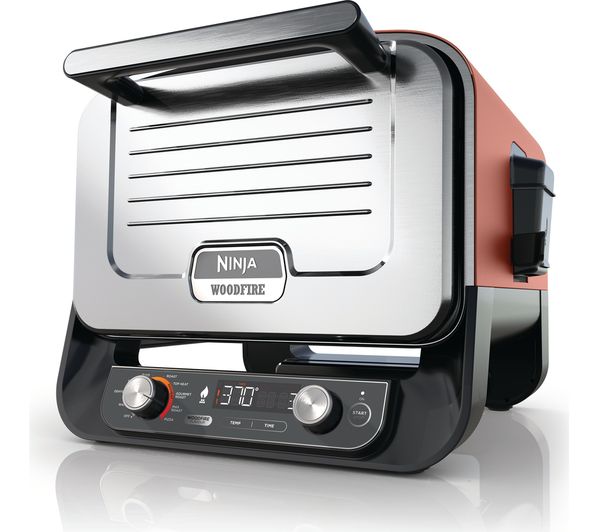 TieDex UK NINJA Woodfire OO101UK Electric Outdoor Oven - Brown & Silver