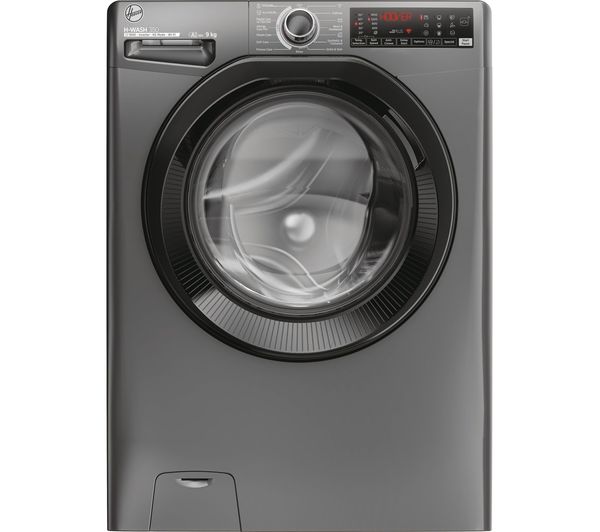 TieDex UK HOOVER H-Wash 350 H3WPS686TAMBR-80 WiFi-enabled 8 kg 1600 spin Washing Machine - Graphite