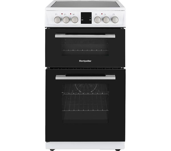 TieDex UK MONTPELLIER MDOC50FW 50 cm Electric Ceramic Cooker - White