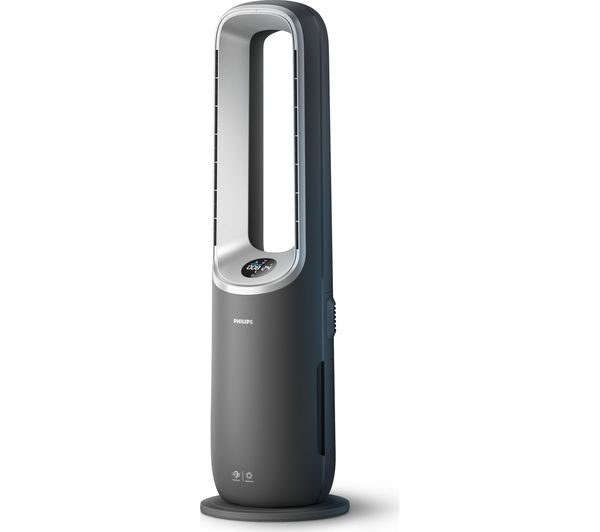 TieDex UK PHILIPS 8000 Series AMF870/35 3-in-1 Air Purifier, Fan & Heater - Black