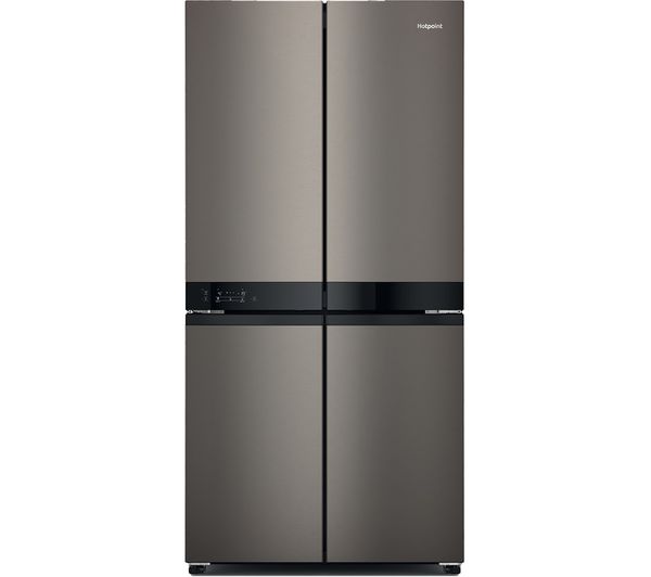 TieDex UK HOTPOINT Total No Frost HQ9 U2BL G Fridge Freezer - Black Inox