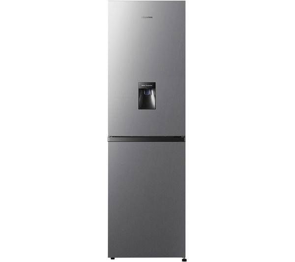 TieDex UK HISENSE RB327N4WCE 50/50 Fridge Freezer - Stainless Steel