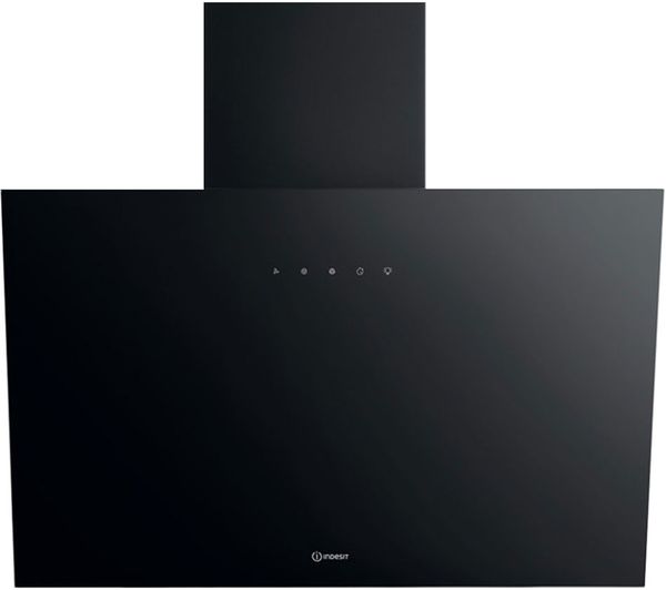 TieDex UK INDESIT IHVP 62F LT K Chimney Cooker Hood - Black