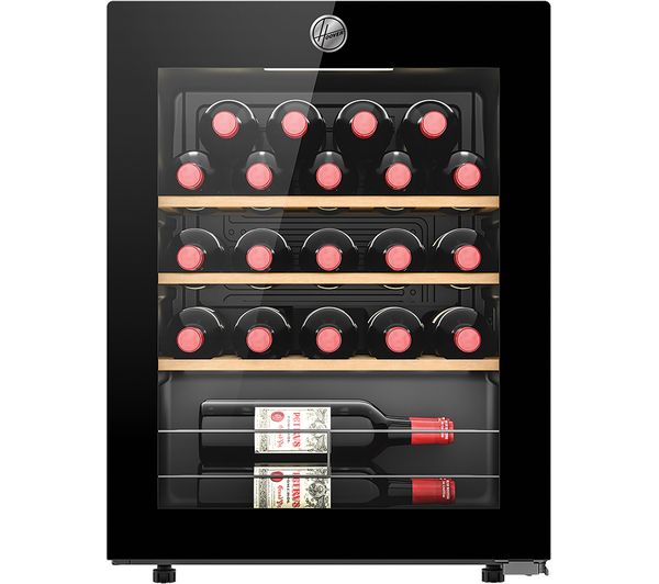 TieDex UK HOOVER HOWC023K Wine Cooler - Black