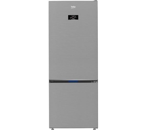 TieDex UK BEKO Pro HarvestFresh AeroFlow CNG5785VPS 60/40 Fridge Freezer - Stainless Steel