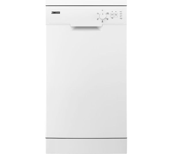 TieDex UK ZANUSSI Series 20 AirDry ZSFN132W1 Slimline Dishwasher - White