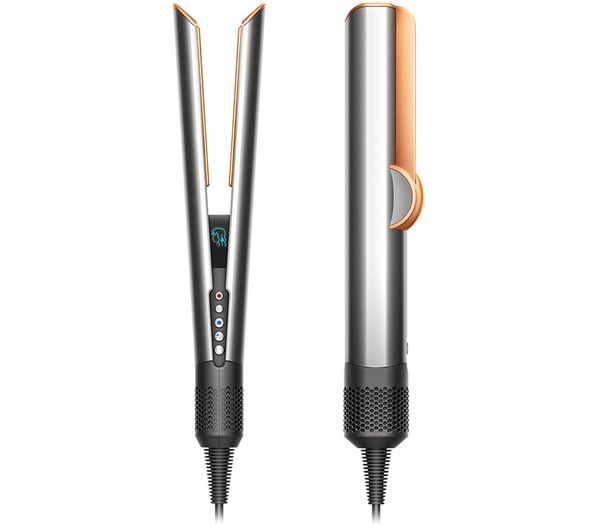 TieDex UK DYSON Airstrait Hair Straightener - Bright Nickel & Rich Copper