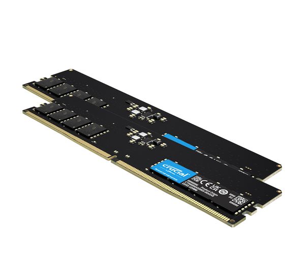 TieDex UK CRUCIAL 32 GB 5600 MHz DDR5 Memory Kit - 16 GB x 2