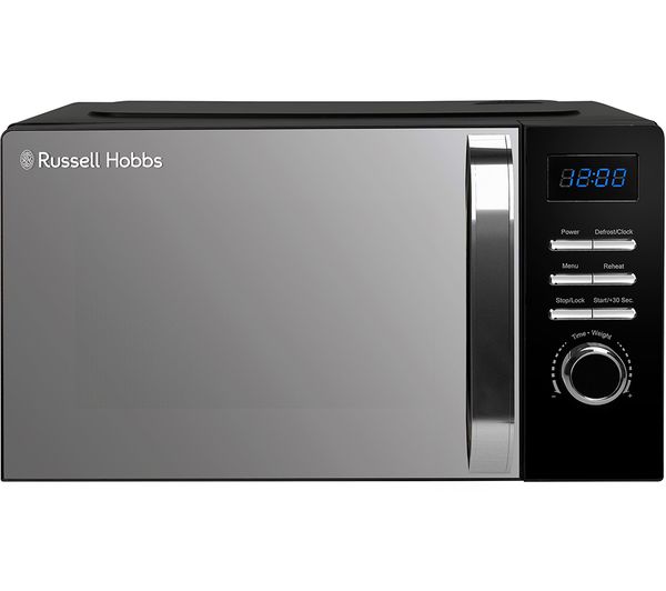 TieDex UK RUSSELL HOBBS RHMD830MB Compact Solo Microwave - Black