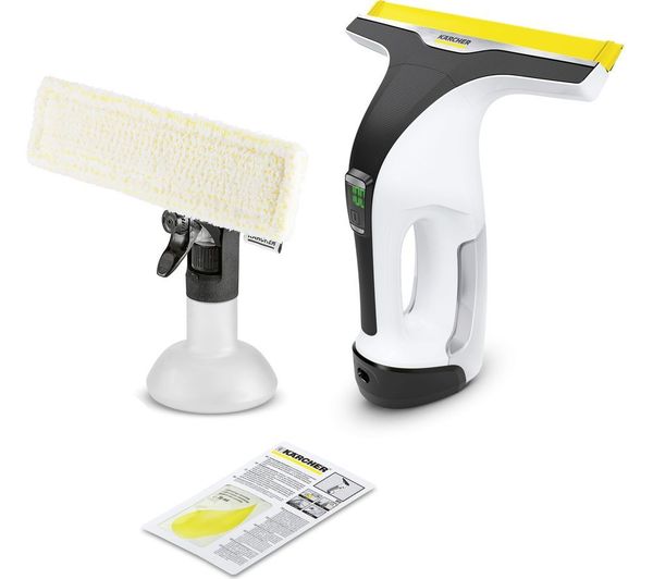 TieDex UK KARCHER WV 6 Plus Window Vacuum Cleaner - White & Black