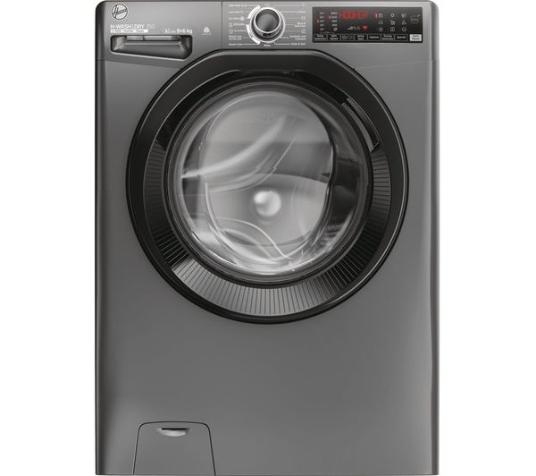 TieDex UK HOOVER H Wash 350 H3DPS6966TAMBR80 WiFi-enabled 9 kg Washer Dryer - Graphite