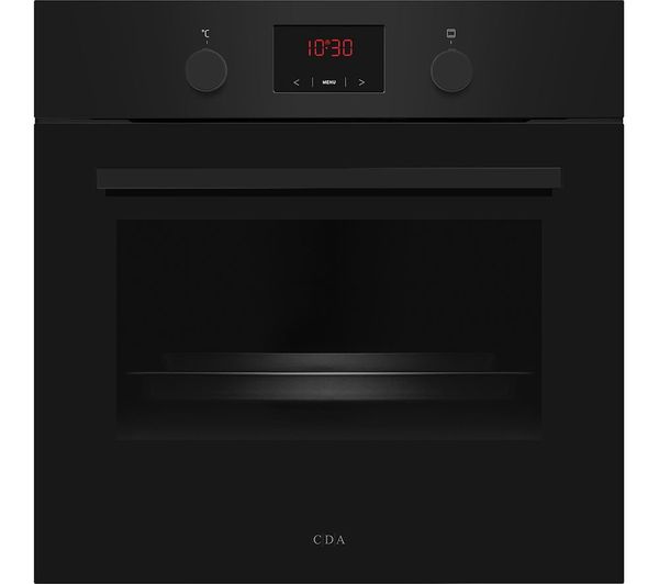 TieDex UK CDA SC030BL Electric Oven - Matt Black