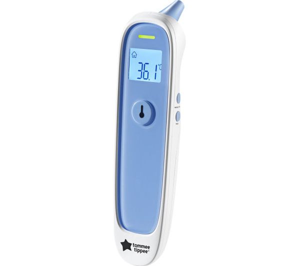 TieDex UK TOMMEE TIPPEE InEar Infrared Digital Thermometer - Blue & White