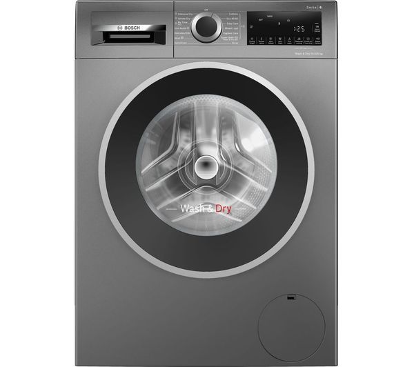 TieDex UK BOSCH Series 6 WNG254R1GB 10.5 kg Washer Dryer - Graphite