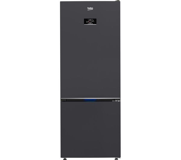 TieDex UK BEKO Pro HarvestFresh AeroFlow CNG5785VA 60/40 Fridge Freezer - Anthracite