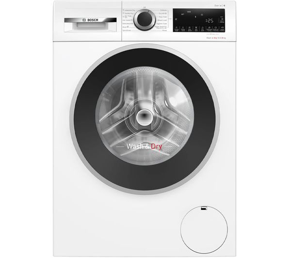 TieDex UK BOSCH Series 6 WNG25401GB AntiStain 10.5 kg Washer Dryer - White