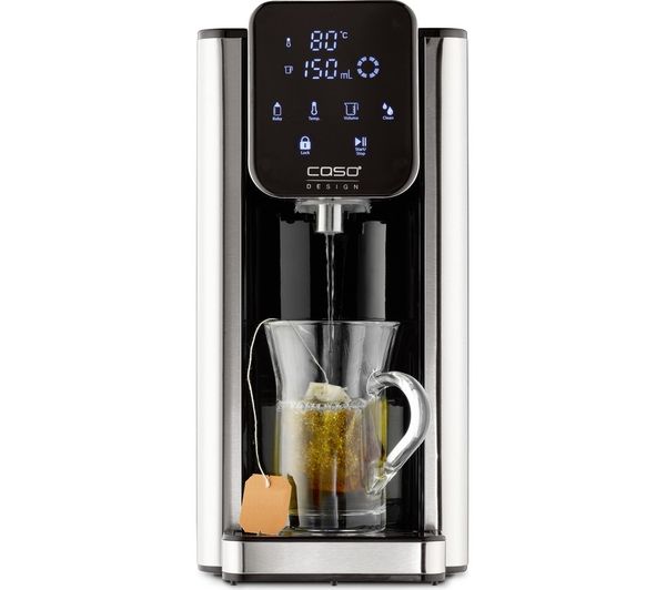 TieDex UK CASO HW 660 Turbo Hot Water Dispenser - Stainless Steel & Black