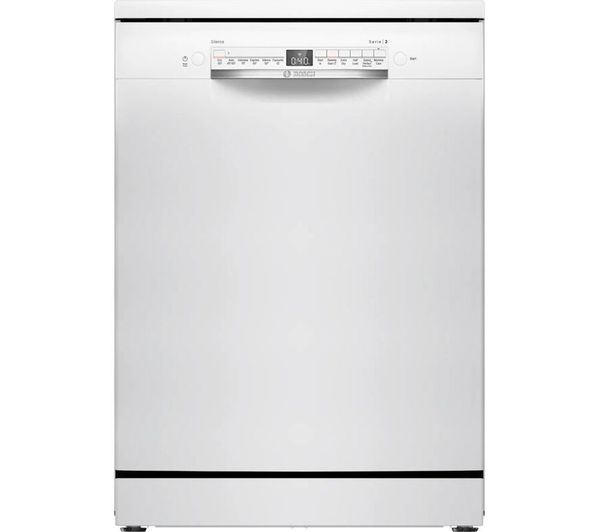 TieDex UK BOSCH Series 2 SMS2HVW67G Full-size WiFi-enabled Dishwasher - White