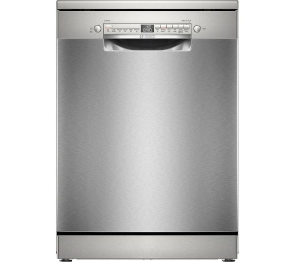 TieDex UK BOSCH Series 2 SMS2HVI67G Full-size WiFi-enabled Dishwasher - Stainless steel