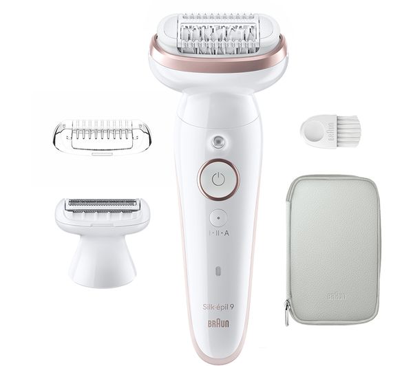 TieDex UK BRAUN Silk-épil 9 SE9-030 Wet & Dry Epilator - Flamingo