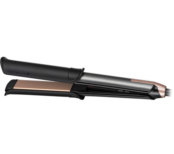 TieDex UK REMINGTON One Straight & Curl Hair Styler - Dark Grey & Copper