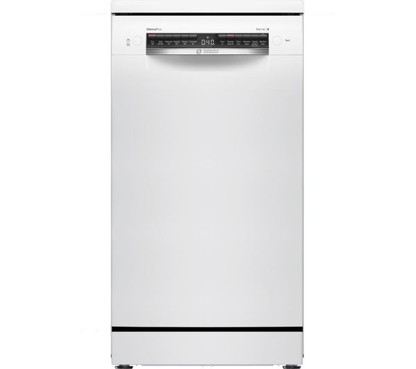 TieDex UK BOSCH Series 4 SPS4HMW49G Slimline WiFi-enabled Dishwasher - White