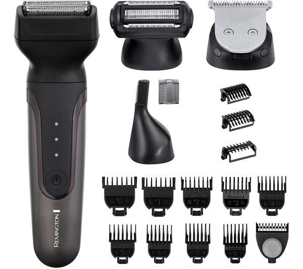 TieDex UK REMINGTON PG780 One Total Body Wet & Dry Multi-Groomer - Black & Dark Grey