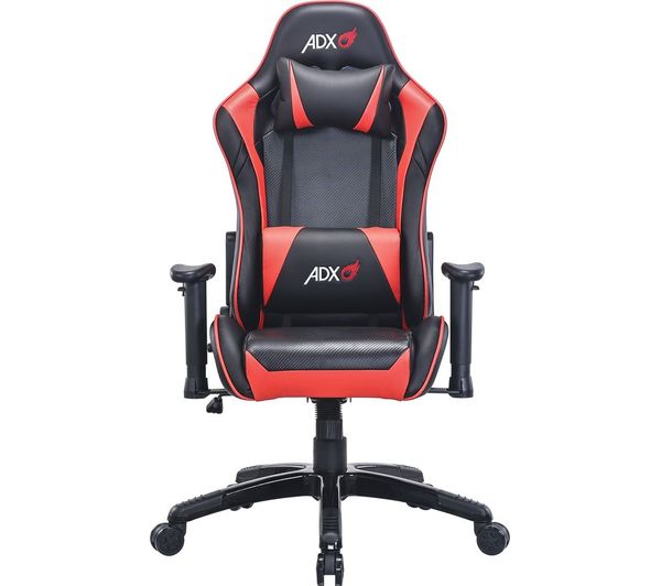 TieDex UK ADX Firebase Junior Race 24 Gaming Chair - Black & Red