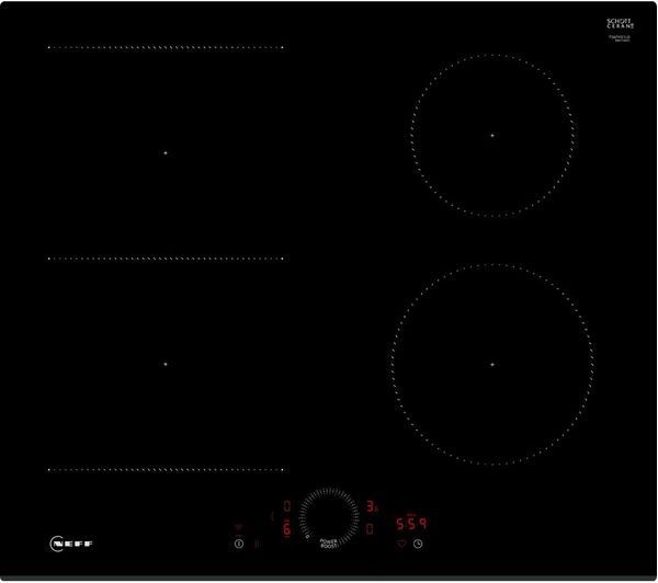 TieDex UK NEFF N70 T56FHS1L0 60 cm Electric Induction Smart Hob - Black