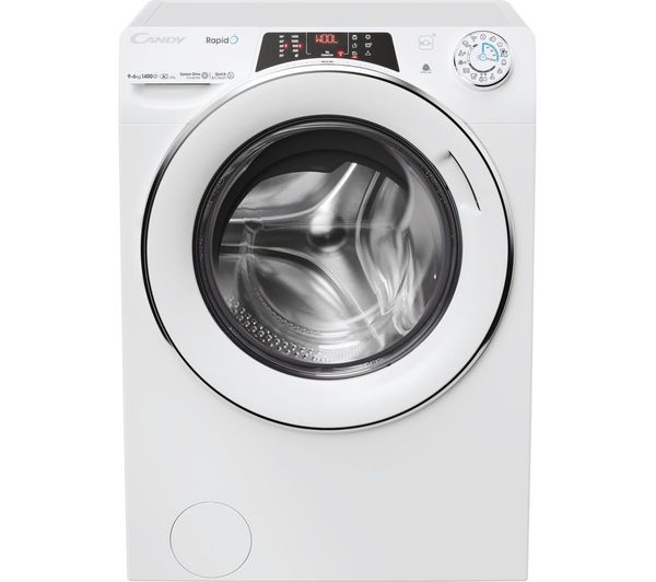 TieDex UK CANDY RapidO ROW4964DWMC7-80 WiFi-enabled 9 kg Washer Dryer - White