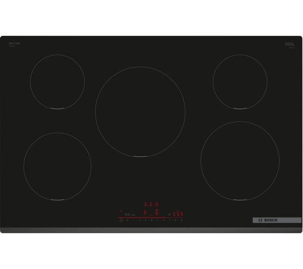 TieDex UK BOSCH Series 6 PIV831HB1E 80 cm Electric Induction Hob - Black