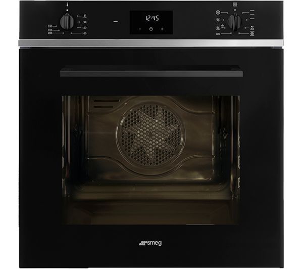 TieDex UK SMEG Cucina SF6400TB Electric Oven - Black