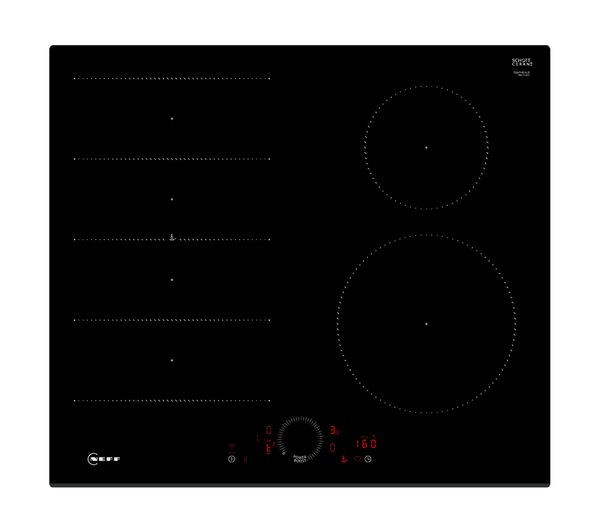 TieDex UK NEFF N70 T66FHE4L0 60 cm Electric Induction Smart Hob - Black