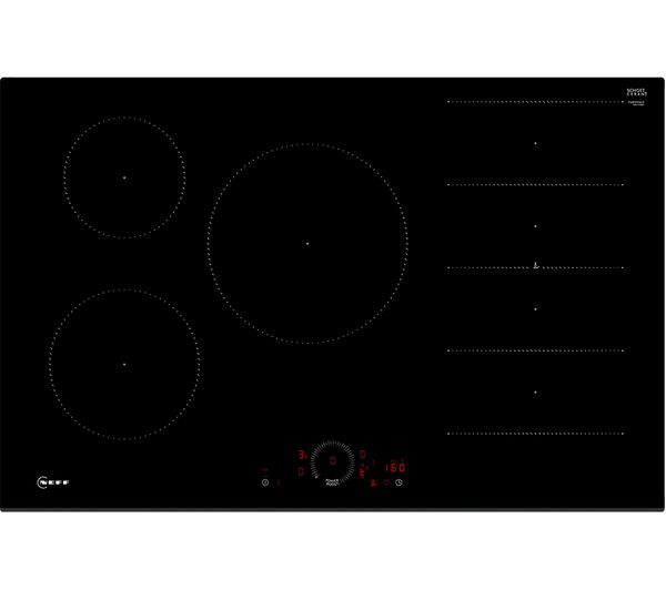 TieDex UK NEFF N70 T68FHV4L0 80 cm Electric Induction Smart Hob - Black