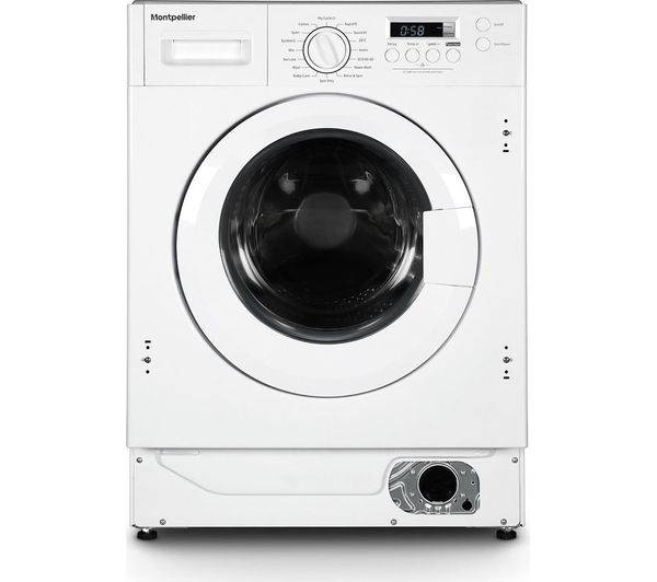 TieDex UK MONTPELLIER MBIWM814 Integrated 8 kg 1400 Spin Washing Machine