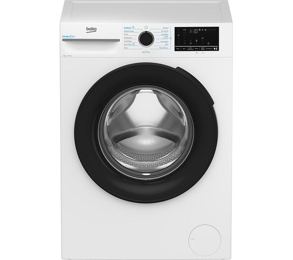 TieDex UK BEKO Pro EnergySpin IronFast BM3WT4841IW 8 kg 1400 Spin Washing Machine - White