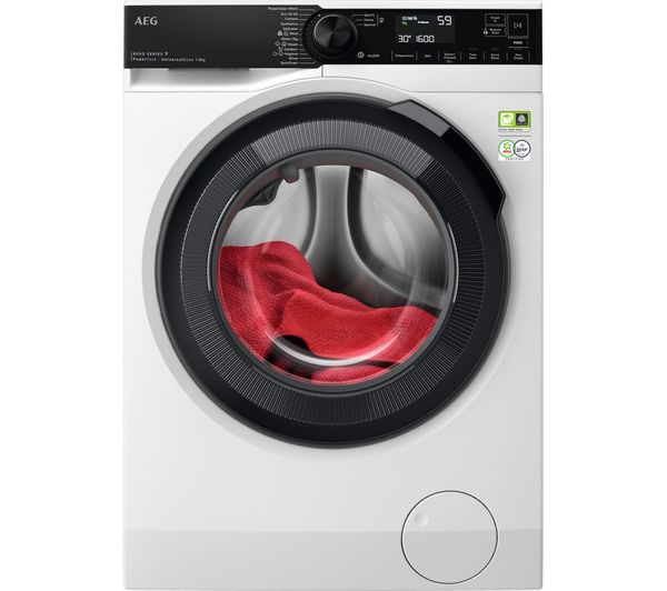 TieDex UK AEG 8000 PowerCare LFR84866UC WiFi-enabled 8 kg 1600 Spin Washing Machine - White