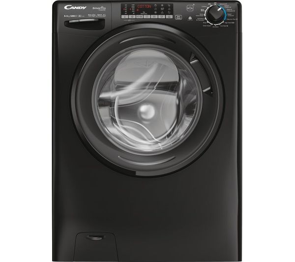 TieDex UK CANDY Smart Pro Inverter CSOW4856TWMBB680 WiFi-enabled 8 kg Washer Dryer - Black