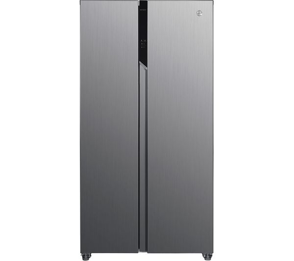 TieDex UK HOOVER HHSBSO-6174XK-1 American-Style Fridge Freezer - Stainless Steel