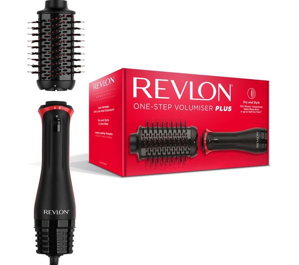 TieDex UK REVLON One-step Volumiser Plus Hot Air Styler - Black