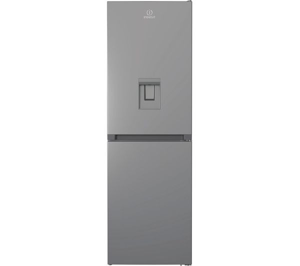 TieDex UK INDESIT IBTNF 60182 S AQUA UK 50/50 Fridge Freezer - Silver