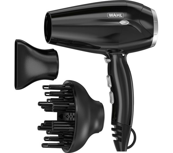 TieDex UK WAHL Power Shine ZY151 Hair Dryer - Black