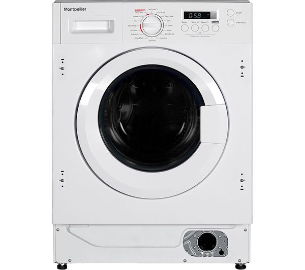 TieDex UK MONTPELLIER MIWD8614 Integrated 8 kg Washer Dryer