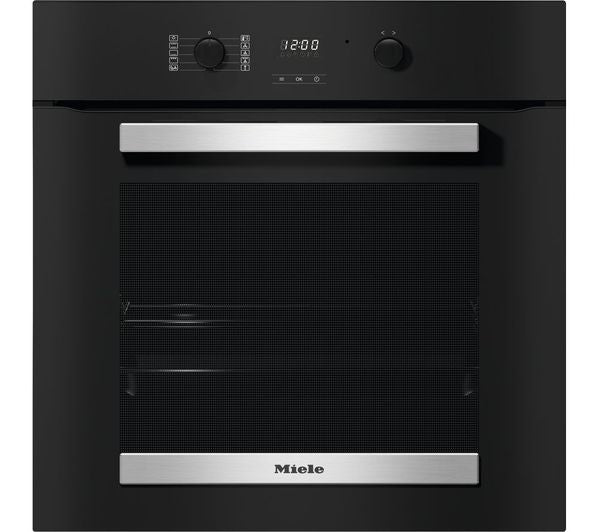 TieDex UK MIELE H2455B Electric Smart Oven - Black & Stainless Steel