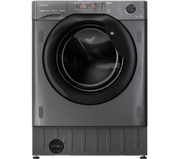 TieDex UK HAIER Series 4 HWDQ90B416FWB-UK Integrated 9 kg Washer Dryer