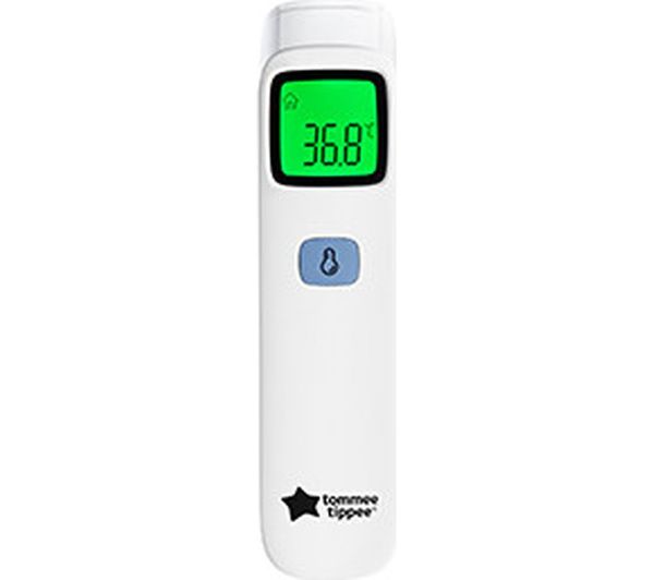 TieDex UK TOMMEE TIPPEE NoTouch Digital Forehead Thermometer - White & Blue