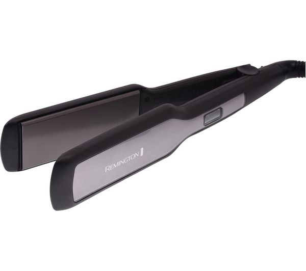 TieDex UK REMINGTON Pro Ceramic S5525 Extra Wide Hair Straightener - Grey