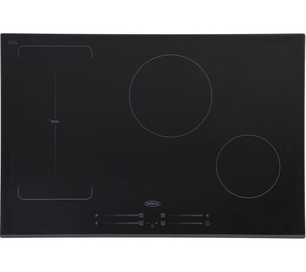 TieDex UK BELLING IHL773 77 cm Electric Induction Hob - Black