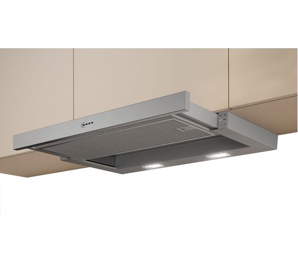 TieDex UK NEFF N50 D46ED22N1B Telescopic Cooker Hood - Silver